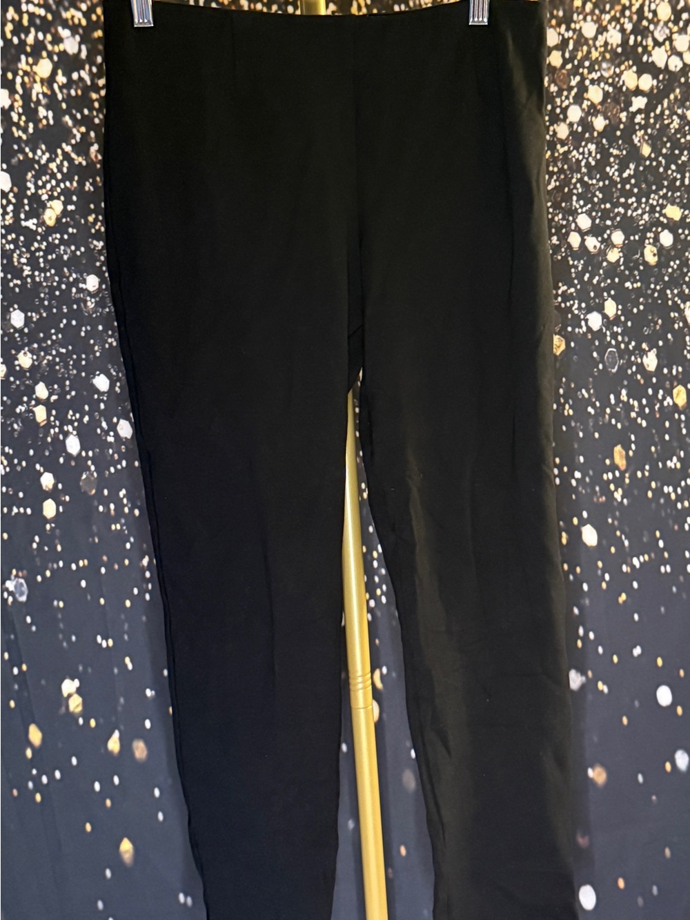 Calvin Klein Black Skinny Pull-On Pants